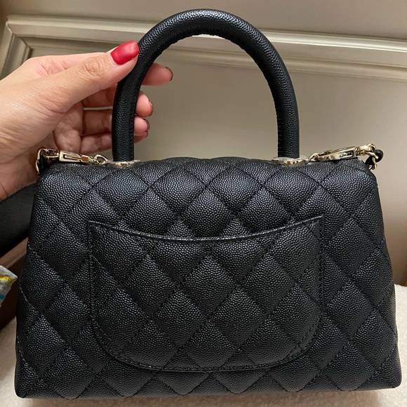 ❌SOLD Chanel small coco handle - Picture 5 of 10